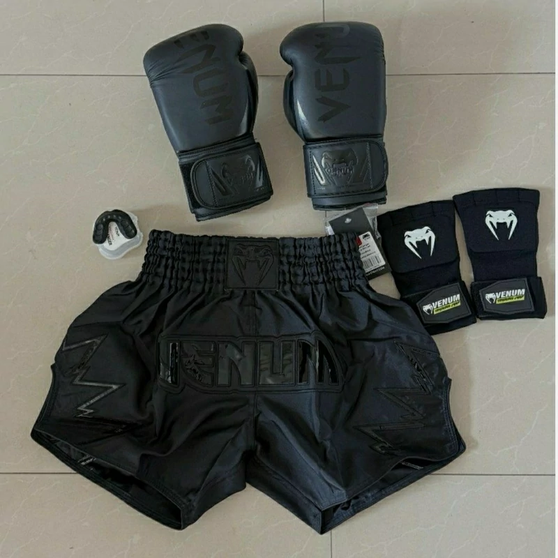 venum-muay-thai-and-boxing-set شورت موی تای و کیک بوکسینگ ونوم اورجینال (ست کامل)